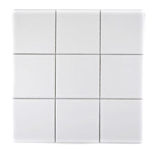Załaduj obraz do przeglądarki galerii, Mozaika ceramiczna kolor biały mat T11
