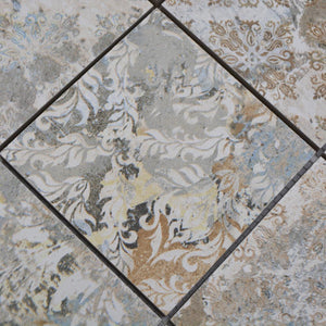 Mozaika gresowa A4 mix kolory ziemi-zieleń mat