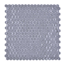 Załaduj obraz do przeglądarki galerii, Mozaika szklana kolor szary mat hexagon T 548

