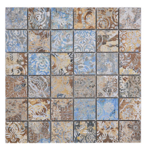 Mix wielokolorowy mat mozaika gresowa natural
