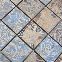 Załaduj obraz do przeglądarki galerii, Mix wielokolorowy mat mozaika gresowa natural

