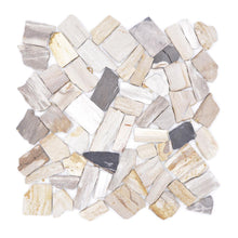 Załaduj obraz do przeglądarki galerii, Mozaika kamienna - marmur multikolor mat T 314
