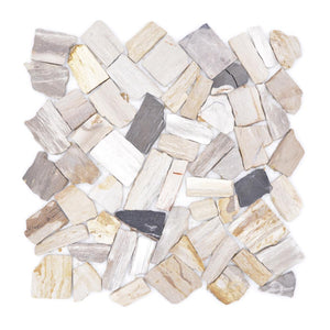 Mozaika kamienna - marmur multikolor mat T 314
