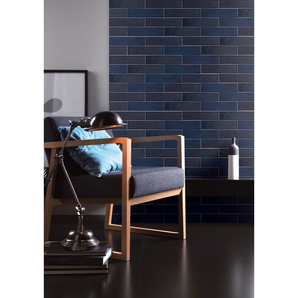 Aranżacja Kolor granatowy ciemny zielony Jap5 mozaika ceramiczna