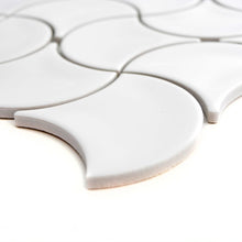 Załaduj obraz do przeglądarki galerii, Mozaika ceramiczna kolor biały połysk T25
