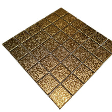 Załaduj obraz do przeglądarki galerii, Mozaika ceramiczna kolor złoty połysk T 184
