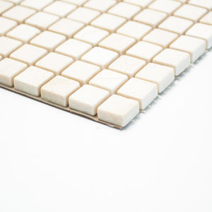 Mozaika kamienna - marmur kolor biały mat T 237
