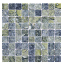 Załaduj obraz do przeglądarki galerii, Marmur kolor zielony mat mozaika kamienna
