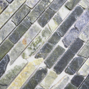 Marmur kolor zielony mat mozaika kamienna