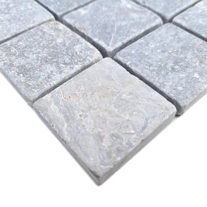 Mozaika kamienna - marmur kolor jasny szary mat T 282