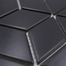 Załaduj obraz do przeglądarki galerii, Mozaika ceramiczna kolor czarny mat T 56

