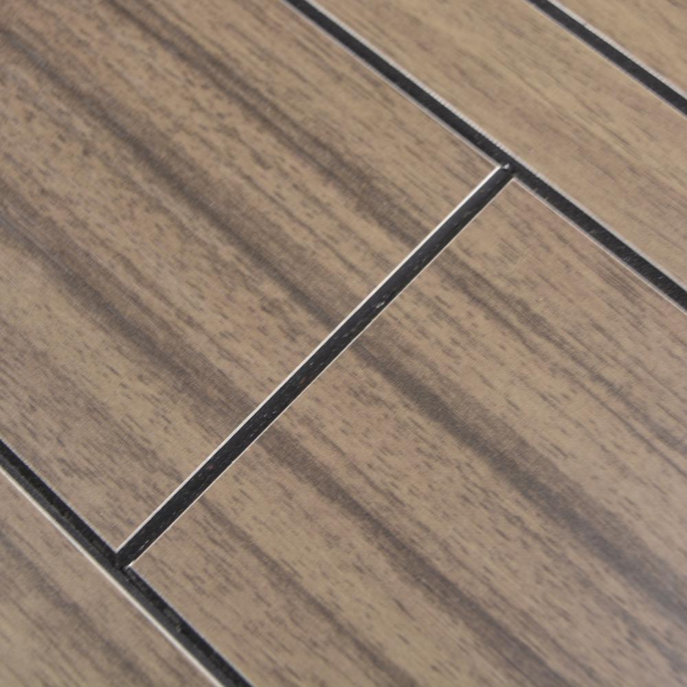 Aranżacja Samoprzylepna mozaika mix - aluminium / metal kolor brąz mat T 472
