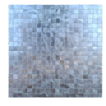 Załaduj obraz do przeglądarki galerii, Samoprzylepna mozaika mix - aluminium / metal kolor srebrny metal mat T 480
