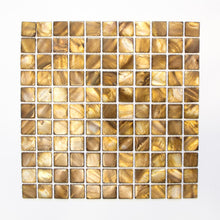 Załaduj obraz do przeglądarki galerii, Mozaika masa perłowa - brązowo-miodowa
