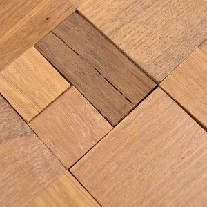 Samoprzylepna mozaika drewniana kolor beżowy mat T 193