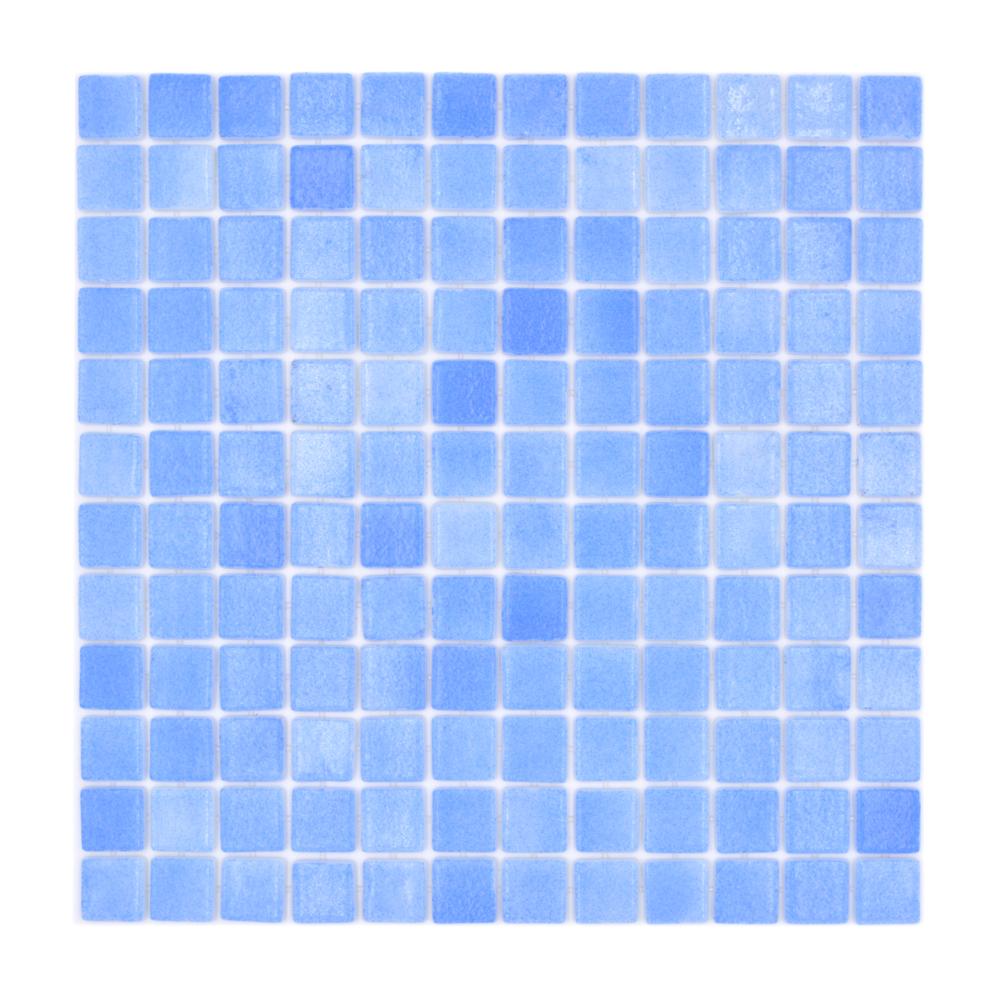 Mozaika szklana kolor niebieski mat T 539