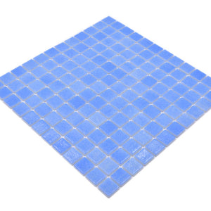 Mozaika szklana kolor niebieski połysk T 542