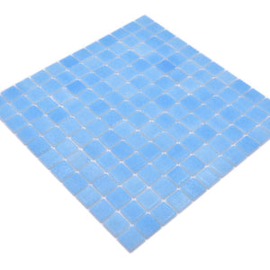 Mozaika szklana kolor jasny niebieski mat T 520