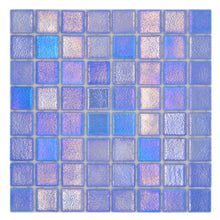 Załaduj obraz do przeglądarki galerii, Kolor niebieski połysk mozaika szklana

