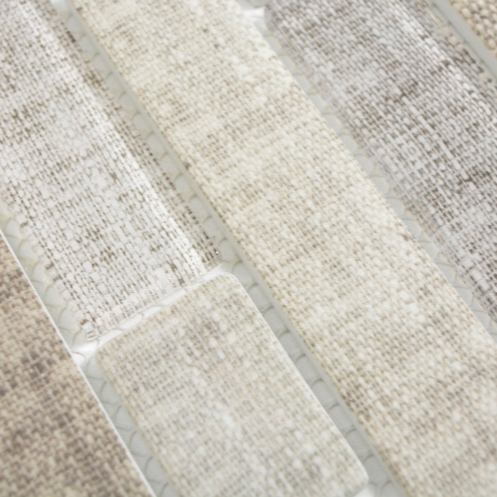 Aranżacja Mozaika mix kolor beżowy brązowy mat T 411