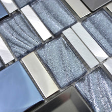 Załaduj obraz do przeglądarki galerii, Mix Aluminium - szkło kolor mix srebrny połysk
