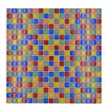 Załaduj obraz do przeglądarki galerii, Mozaika szklana kolor mix wielokolorowy połysk T 605

