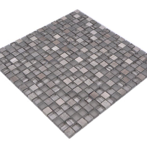 Mozaika mix kolor szary mat T 465