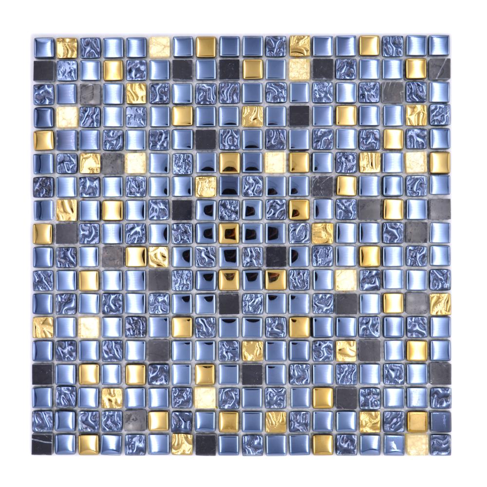Mozaika mix kolor mix czarny złoty połysk T 446