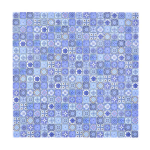 Mozaika szklana kolor niebieski mat T 616