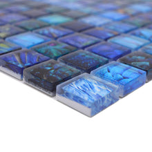 Załaduj obraz do przeglądarki galerii, Kolor niebieski Y2 połysk mozaika szklana
