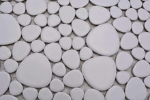 Załaduj obraz do przeglądarki galerii, Mozaika ceramiczna kolor biały mat T17

