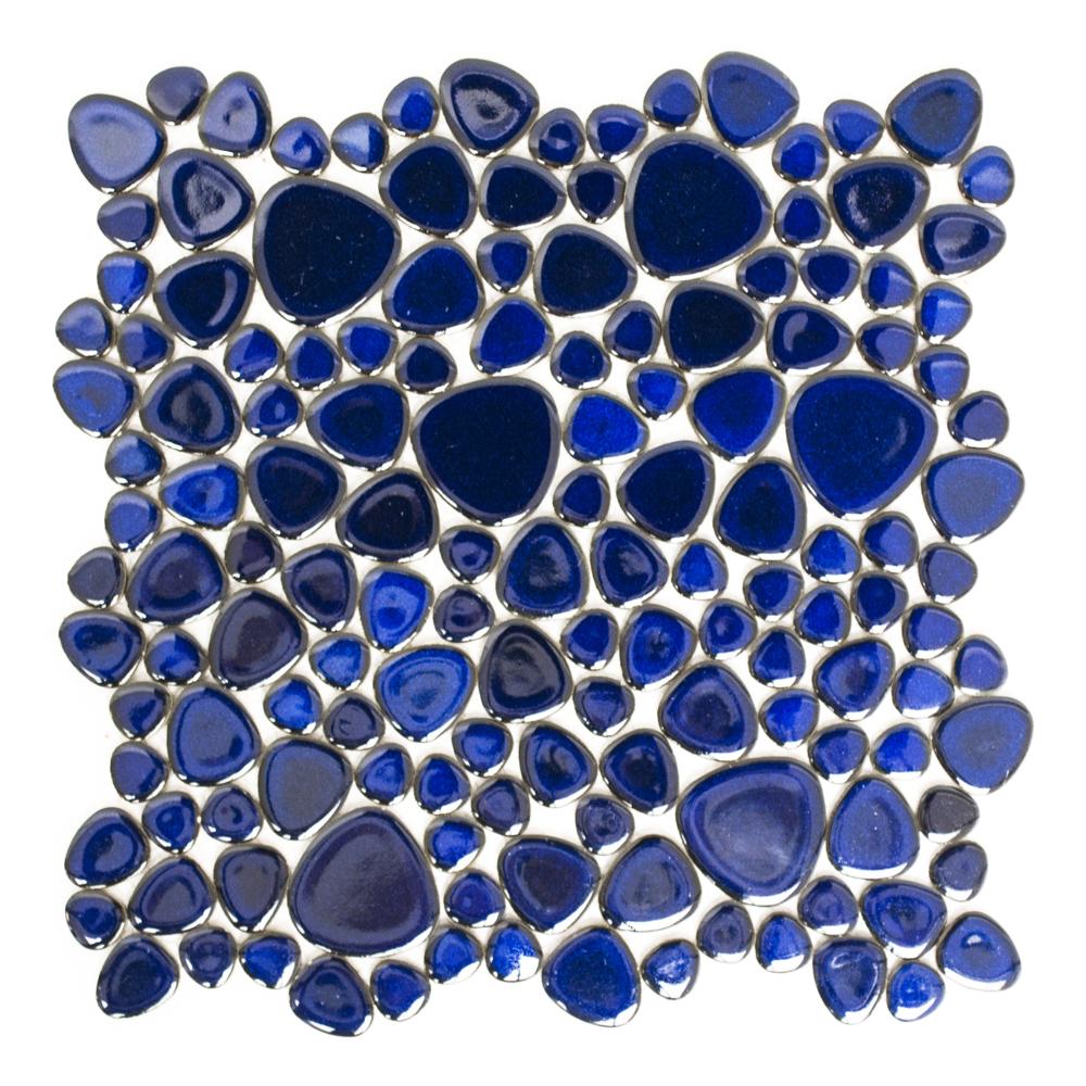 Mozaika ceramiczna kolor niebieski błakitny kobaltowy mat T 152