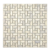 Załaduj obraz do przeglądarki galerii, Mozaika kamienna - marmur kolor brąz mat T 251
