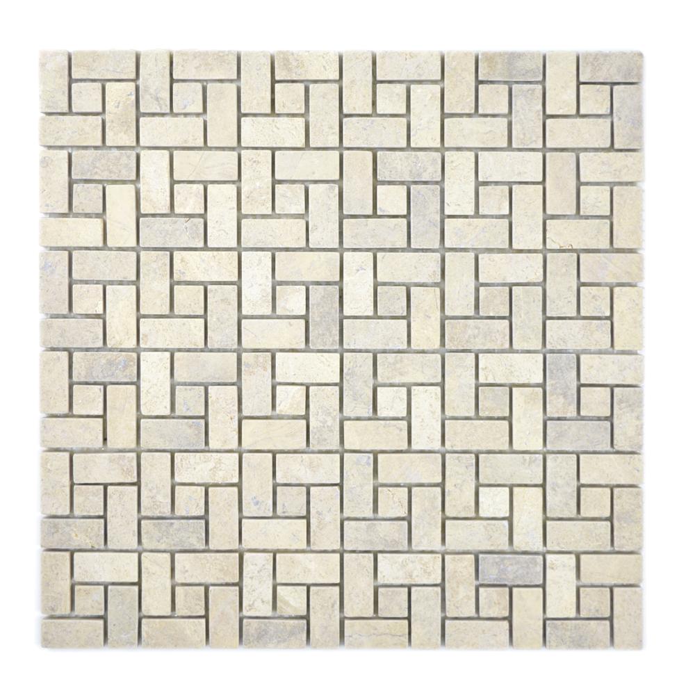 Mozaika kamienna - marmur kolor brąz mat T 251