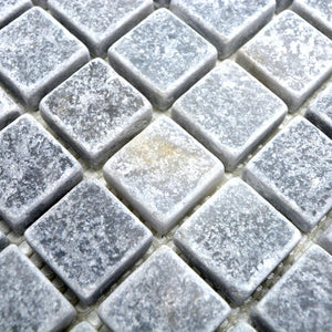 Mozaika kamienna - marmur kolor jasny szary mat T 277