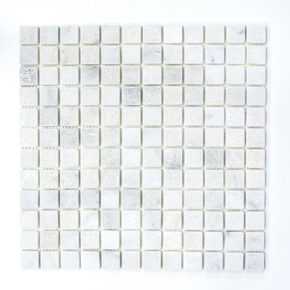 Mozaika kamienna - marmur kolor biały mat T 243