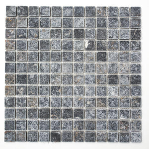 Mozaika kamienna - marmur kolor czarny mat T 263